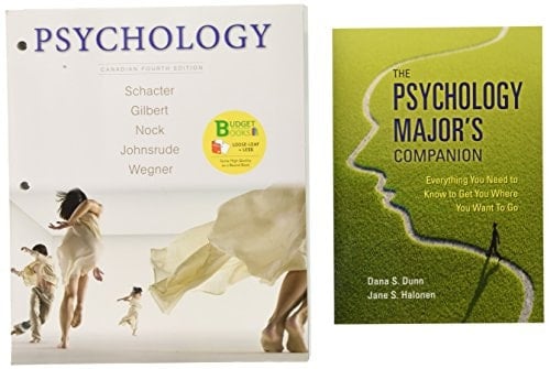 Psychology + the Psychology Major's Companion Canadian Edition