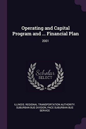 Operating and Capital Program and ... Financial Plan 2001