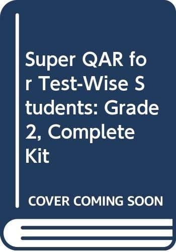 Super QAR for Test-Wise Students: Grade 2, Complete Kit