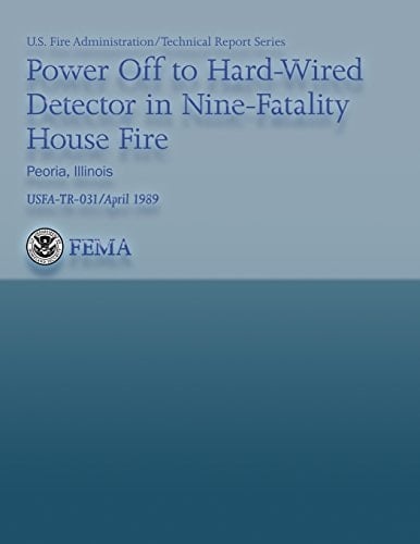 Power Off to Hard-Wired Detector in Nine-Fatality House Fire