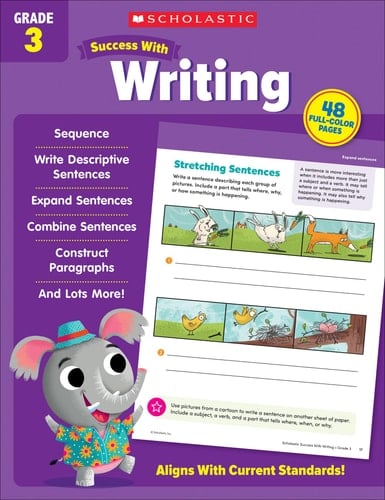 Scholastic Success with Writing Grade 2 Workbook