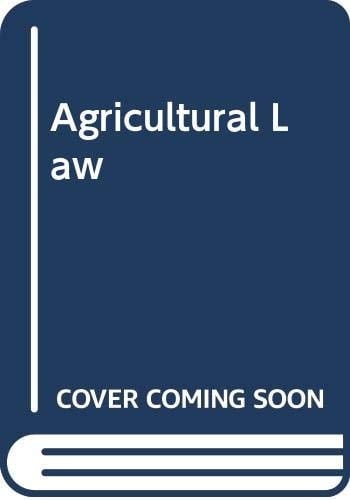 Agricultural Law