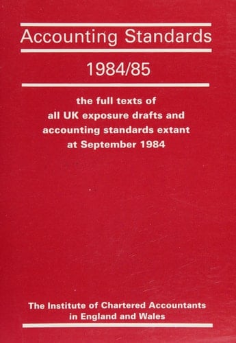 Accounting Standards 1984/85