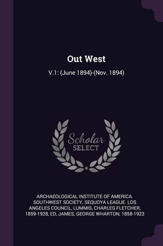 Out West V. 1: (June 1894)-(Nov. 1894)