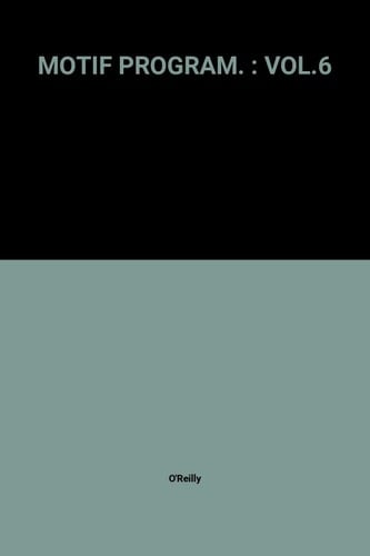 Motif Programming Manual