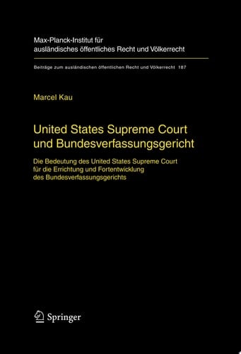 United States Supreme Court und Bundesverfassungsgericht