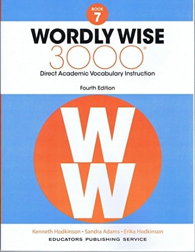 Wordly Wise 3000 Direct academic vocabulary development. Book 7