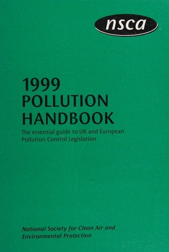 1999 Pollution Handbook
