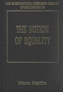 The Notion of Equality