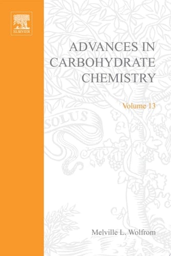 Advances in Carbohydrate Chemistry Advances in Carbohydrate Chemistry