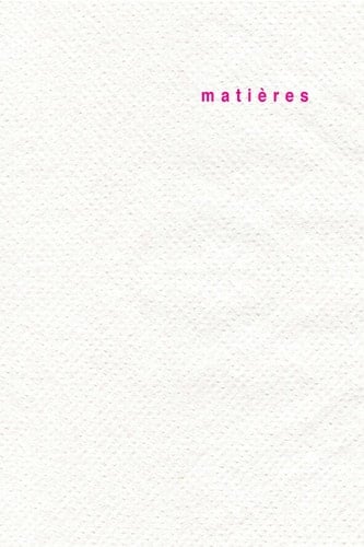 matières 12