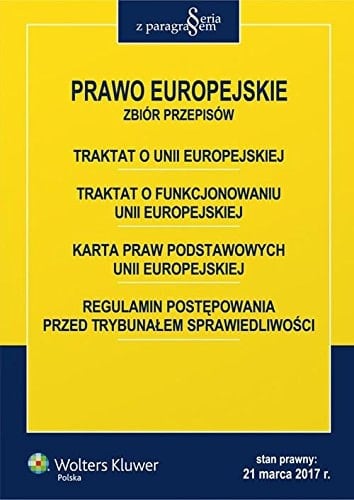 Prawo europejskie zbiór przepisów