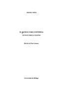 El mundo como contienda, estudios sobre La Celestina