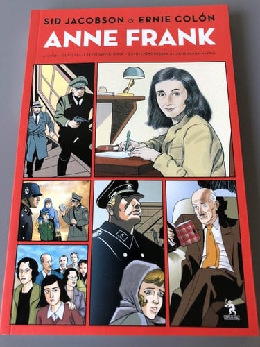 Anne Frank a hivatalos életrajz képregényátirata - együttműködésben az Anne Frank-házzal