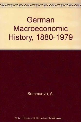 German Macroeconomic History, 1880-1979
