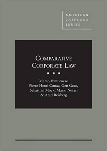 Comparative Corporate Law