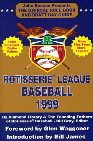 Rotisserie League Baseball 1999