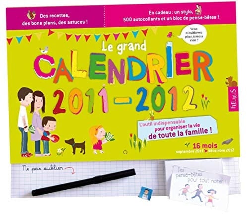 CALENDRIER 2011 - 2012