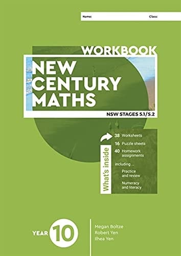 New Century Maths 10 WorkBook