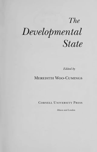 The Developmental State