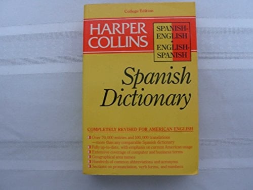 Harper Collins Spanish Dictionary