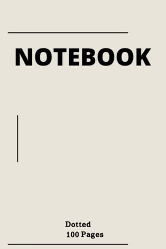 Dotted Notebook Plain 6x9 100 Pages