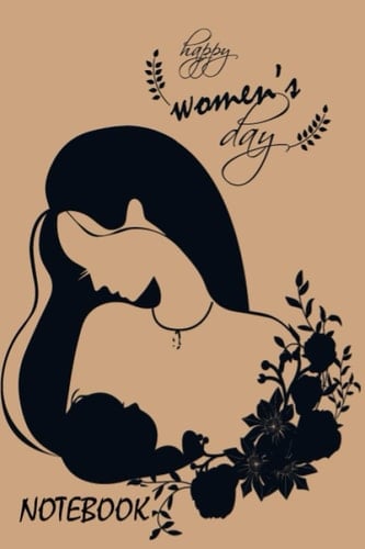 Salute Women Notebook: Lined notebook / International Women's Day /Journal Gift / Present for Girl Women. Simple and elegant. 120 Blank pages, (6 x 9) inches, Glossy Finish Cover