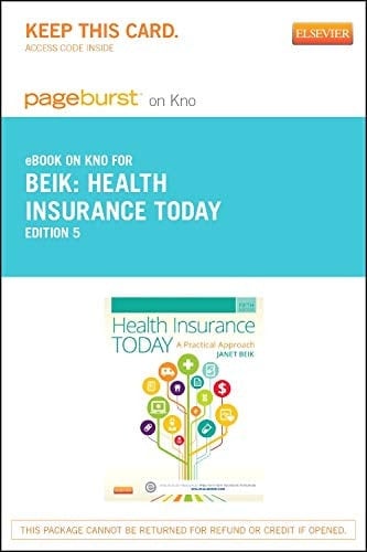 Health Insurance Today - Elsevier eBook on Intel Education Study (Retail Access Card): A Practical Approach