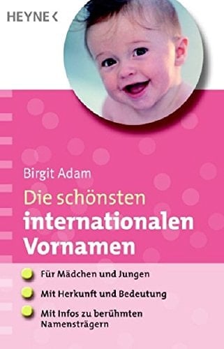 Die schönsten internationalen Vornamen für Mädchen und Jungen ; mit Herkunft und Bedeutung ; mit Infos zu berühmten Namensträgern