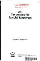 2001 Tax Angles for Special Taxpayers