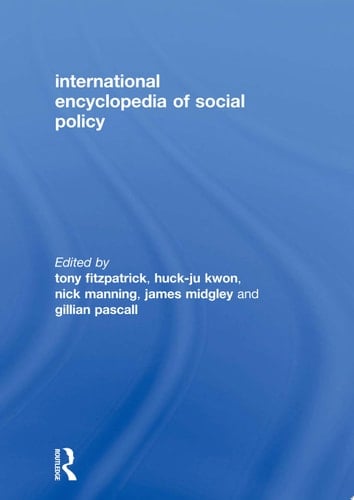 International Encyclopedia of Social Policy