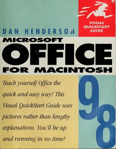 Microsoft Office 98 for Macintosh (Visual QuickStart Guide)