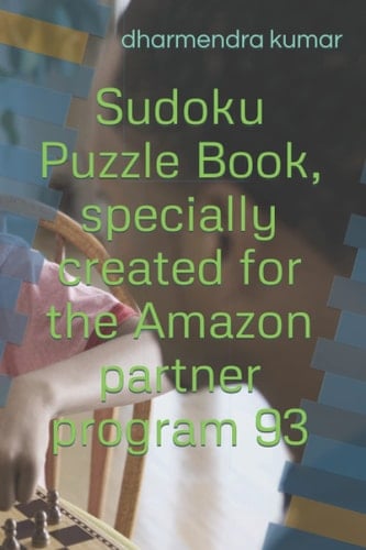 Sudoku Puzzle Book, specially created for the Amazon partner program 93
