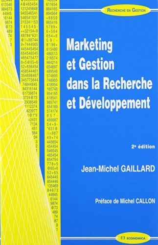Marketing et gestion dans la recherche et développement