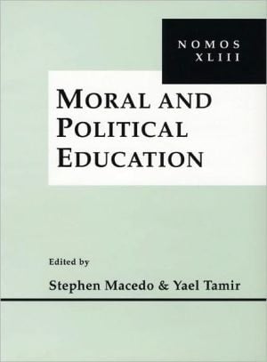 Moral and Political Education: Nomos Xliii