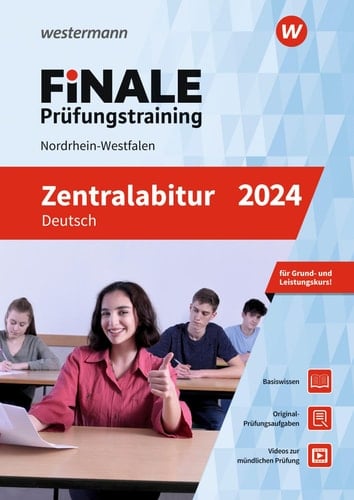 FiNALE Prüfungstraining Zentralabitur Nordrhein-Westfalen Deutsch 2024