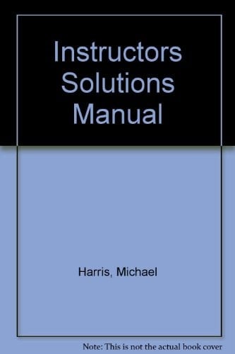 Instructors Solutions Manual
