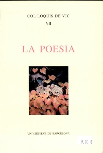 La poesia