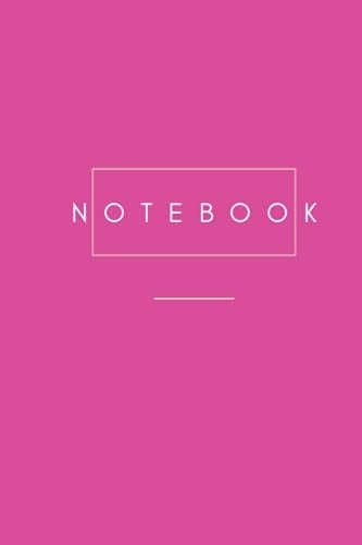 Graph Paper 120 pages A5 Notebook Journal Paperback: Pink, Minimalistic