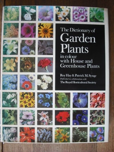 The Dictionary of indoor plants in colour