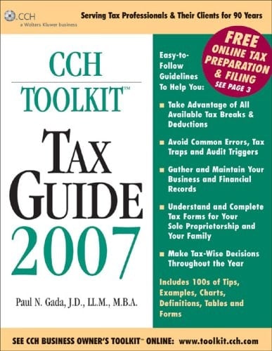 CCH Toolkit Tax Guide 2007