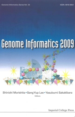 Genome Informatics 2009: Genome Informatics Series Vol. 23 - Proceedings Of The 20th International Conference