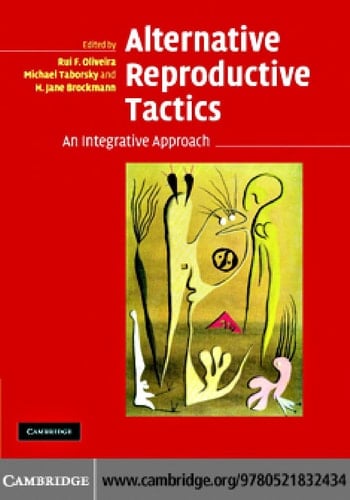 Alternative Reproductive Tactics An Integrative Approach