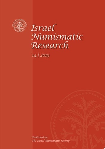 Israel Numismatic Research Volume 14 2019