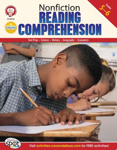 Nonfiction Reading Comprehension, Grades 5 - 6
