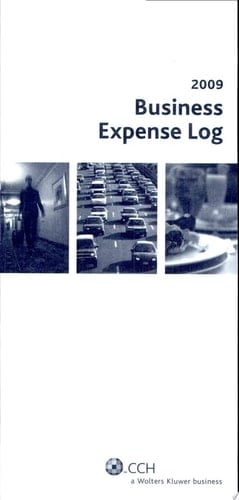 Business Expense Log (2009)
