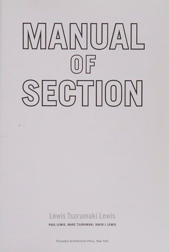 Manual of Section