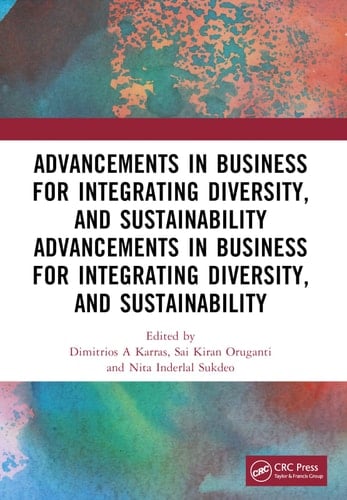 Advancements in Business for Integrating Diversity, and Sustainability International Analytics Conference 2023 IAC 2023 February 2 and 3, 2023: Virtual Conference