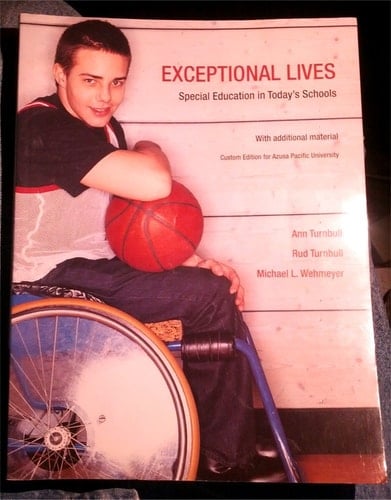 Exceptional Lives - Special Education in Today's Schools - Custom Edition for Azuza Pacific University