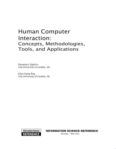 Human Computer Interaction